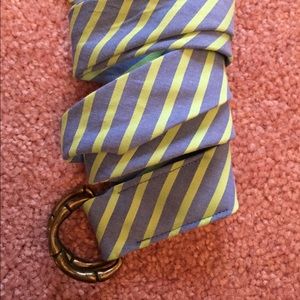 J.Crew fabric tie belt